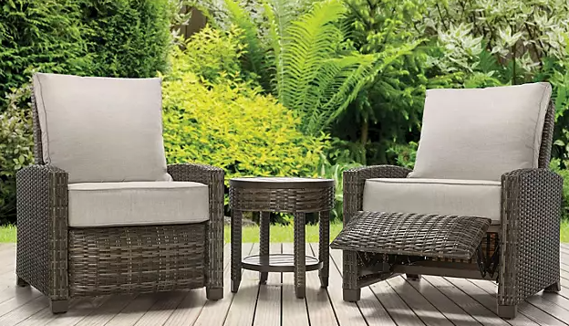La Z Boy Outdoor 3 Piece Recliner Set