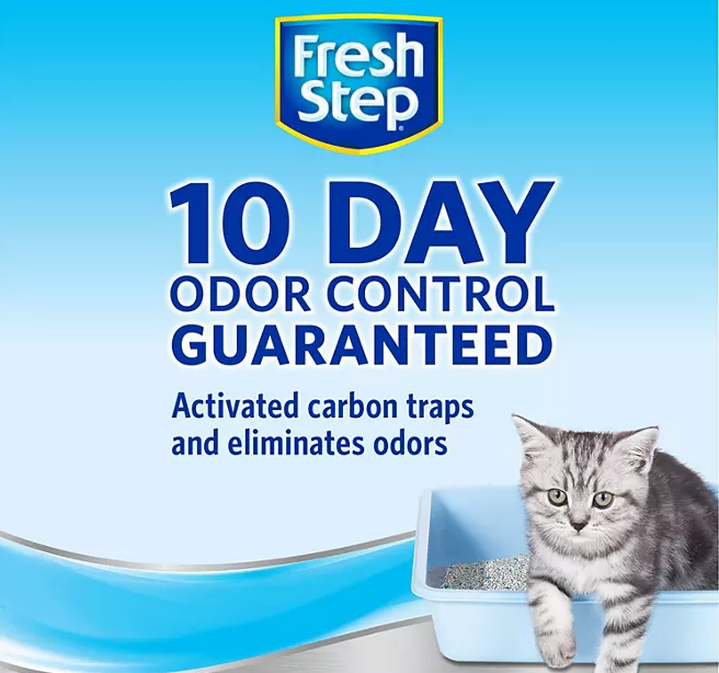 Fresh Step Extreme Clumping Cat Litter with Febreze, Mountain Spring Scent (42 lbs.)