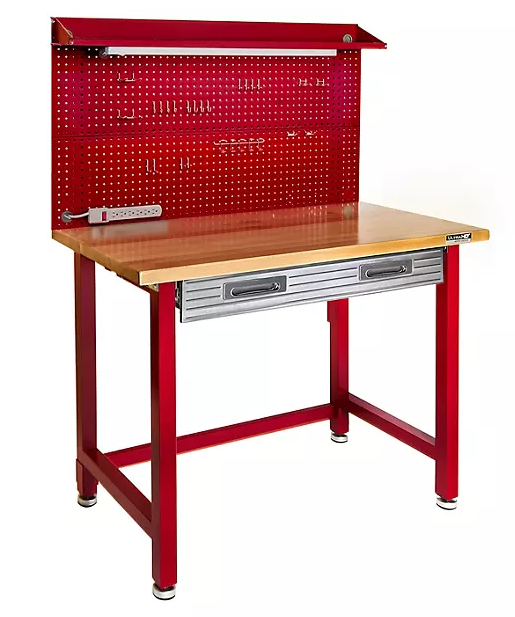 Seville Classics UltraHD Lighted Workbench with Woodtop – Eshop House LLC