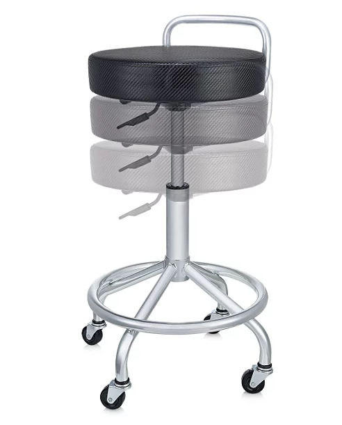 Seville Classics® UltraHD® Cushioned Pneumatic Work Stool, 18