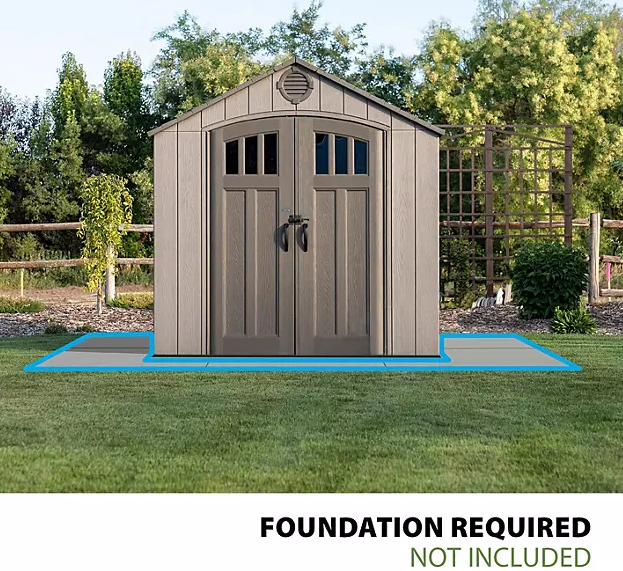 Lifetime 8'x 7.5' Outdoor Storage Shed