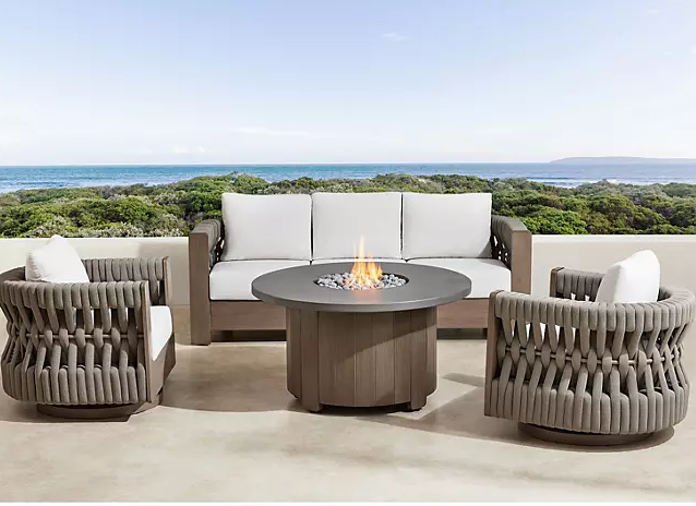 Member’s Mark Halifax 4-Piece Deep Seating Set with Fire Pit