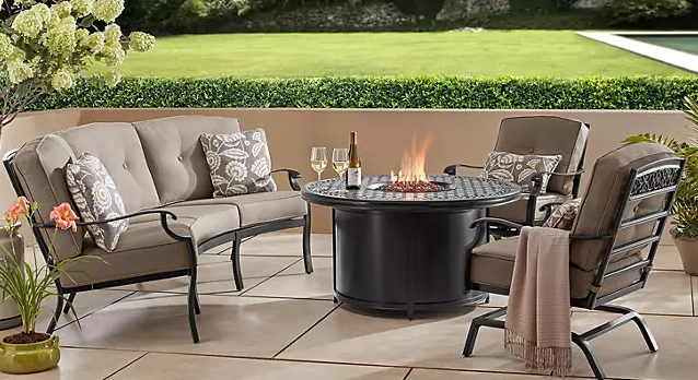 Member's Mark Hastings 4-Piece Fire Chat Set