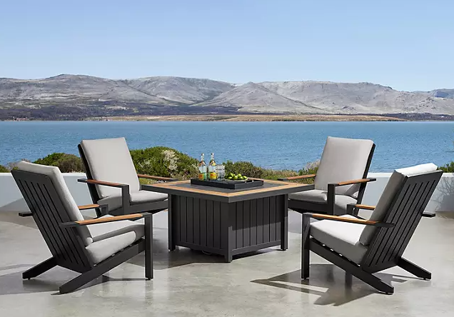 Member's Mark Vista 5-Piece Seating Set with Fire