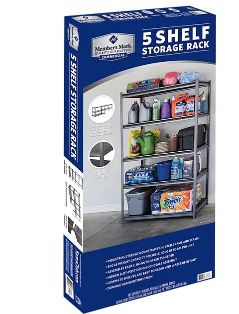 Member's Mark 5-Shelf Storage Rack