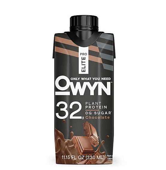 OWYN Pro Elite 32g Keto Plant Protein Shake, Chocolate (11.15 fl. oz, 15 pk.)