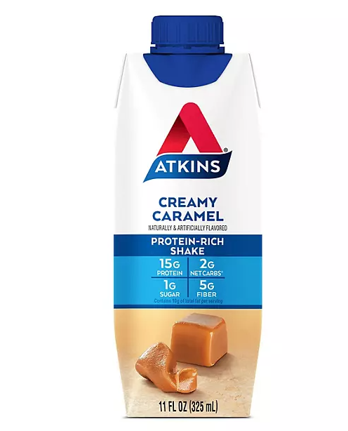 Atkins 15g Energy Protein Shake, Creamy Caramel (11 fl. oz., 15 pk.)