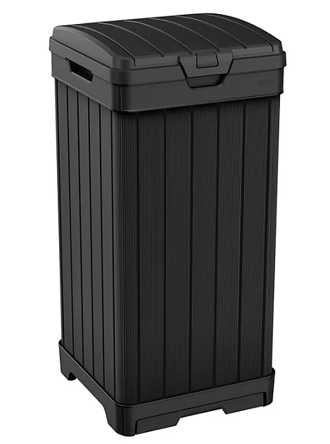 Keter Outdoor Waste Bin Graphite Gray