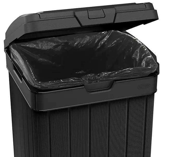 Keter Outdoor Waste Bin Graphite Gray