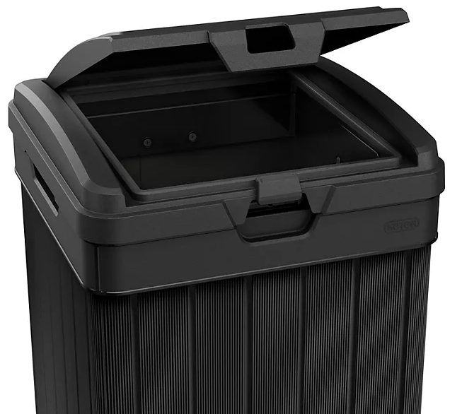 Keter Outdoor Waste Bin Graphite Gray