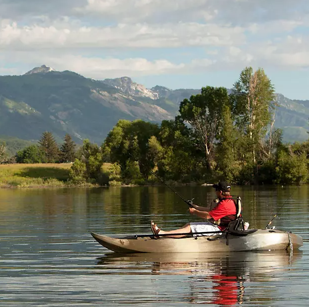 Lifetime Sport Fisher Angler 10' Kayak (Paddles Included)