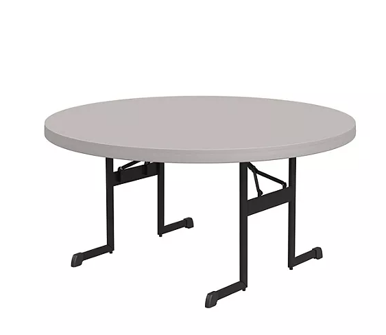 Lifetime 60" Round Professional Grade Folding Table (Assorted Colors)