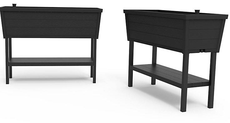 Keter XL Urban Bloomer Resin Elevated Planter Raised Garden Bed - Eshop House LLC