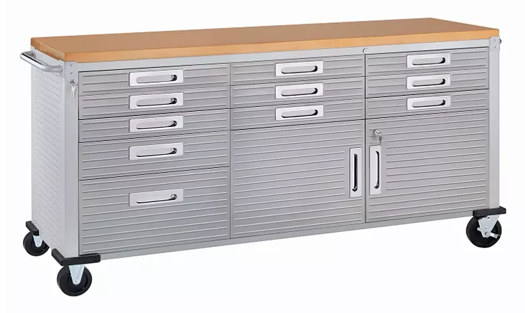 UltraHD® 11-Drawer Mega Rolling Workbench, 77