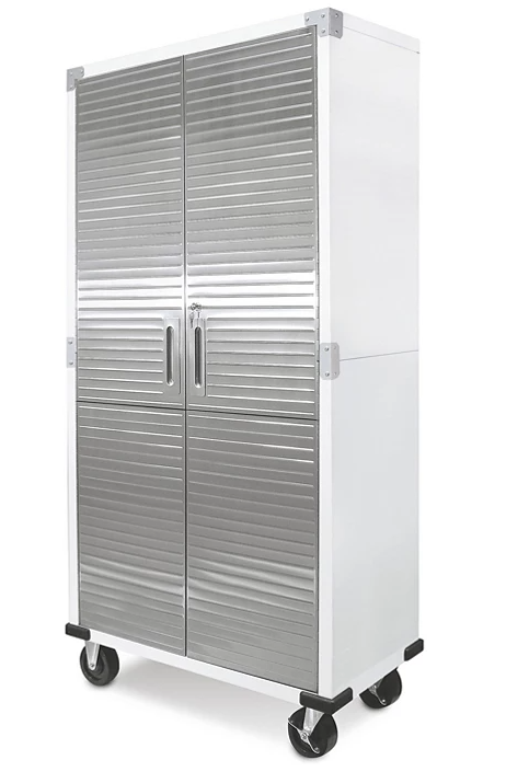 Seville Classics UltraHD Steel Tall Storage Cabinet, 36" W x 18" D x 72" H - Eshop House LLC