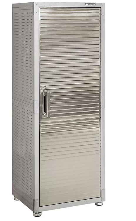 Seville Classics UltraHD 1-Door Lockable Storage Cabinet (24" W x 18" D x 66" H) - Eshop House LLC