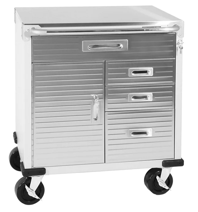 Seville Classics UltraHD Stainless Steel Top Rolling Cabinet – Eshop ...