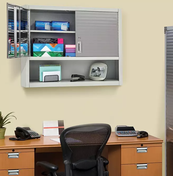 Seville Classics UltraHD Wall Cabinet with Open Shelf - Eshop House LLC
