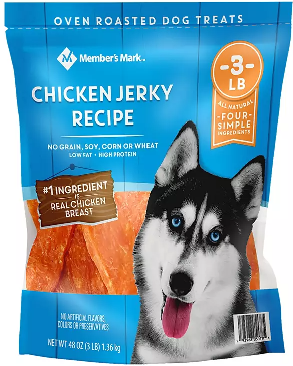 Member's Mark Chicken Jerky Recipe Dog Treats (48 oz.) - Eshop House LLC