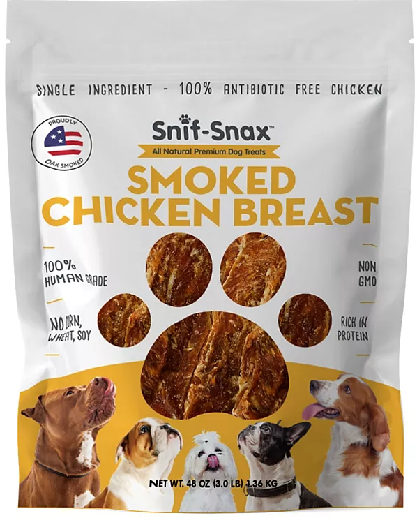 Snif-Snax Smoked Chicken Breast Dog Treats (3 lb.) - Eshop House LLC