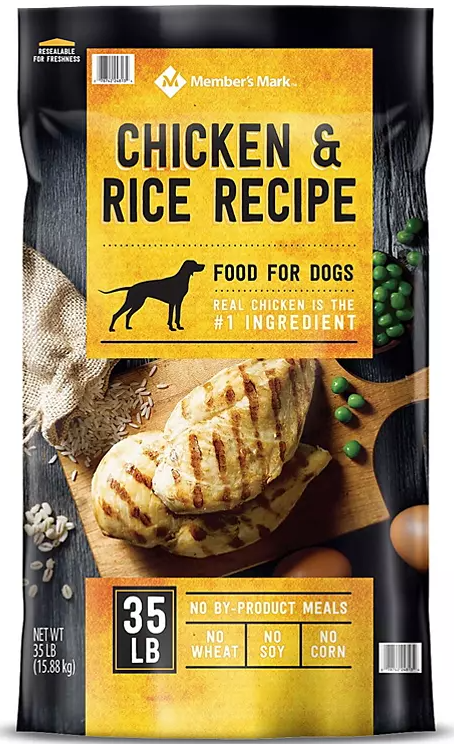 Member's Mark Exceed Dry Dog Food, Chicken & Rice (35 lbs.) - Eshop House LLC