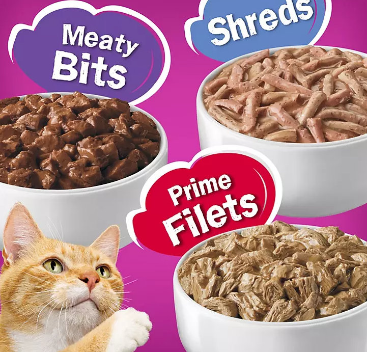 Purina Friskies Gravy Wet Cat Food, Variety Pack (5.5 oz., 60 ct.) - Eshop House LLC