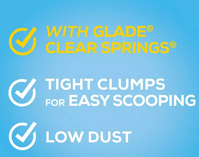 Purina Tidy Cats Clumping Litter with Glade Twin Pack (20 lb., 2 ct.) - Eshop House LLC