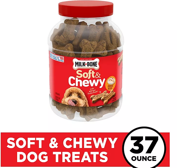 Milk-Bone Soft & Chewy Dog Snacks, Chicken Recipe (37 oz.) - Eshop House LLC