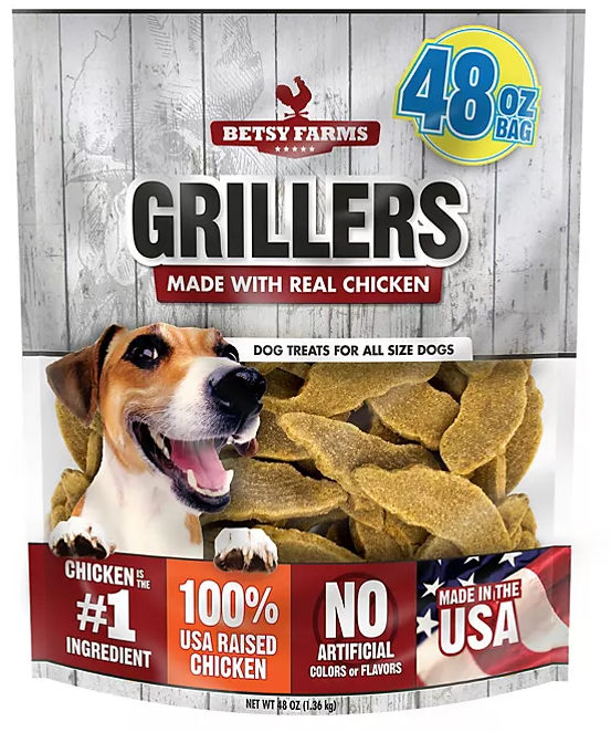 Betsy Farms Grillers Dog Treats (48 oz.) - Eshop House LLC