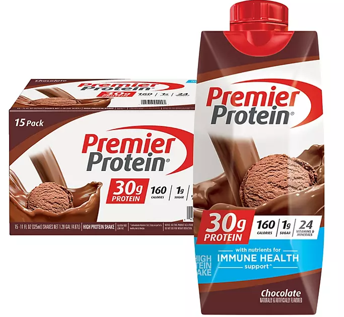 Premier Protein 30g. High Protein Shake, Chocolate (11 fl. oz., 15 pk) - Eshop House LLC