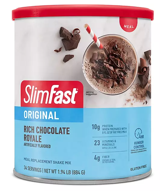 SlimFast Original Chocolate Royale Shake Mix (31.18oz.) - Eshop House LLC