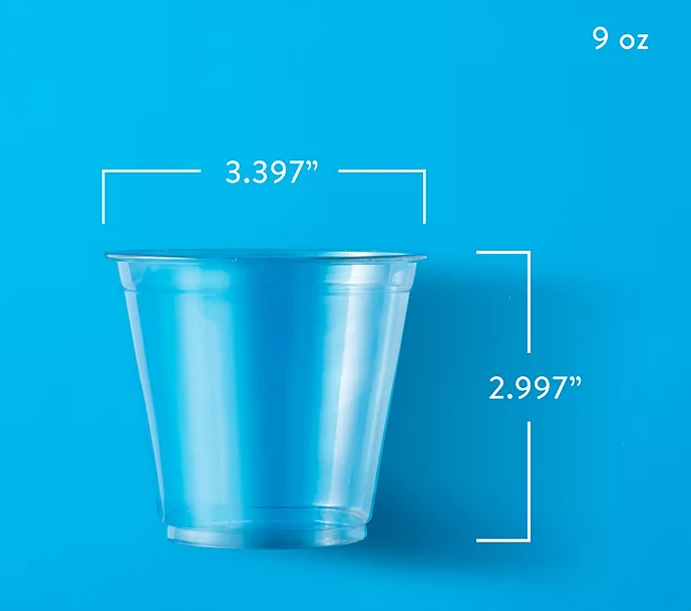 Member's Mark Clear Plastic Cups (9 oz., 264 ct.) - Eshop House LLC
