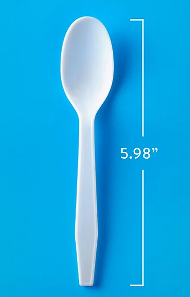 Member's Mark White Plastic Spoons (600 ct.) - Eshop House LLC