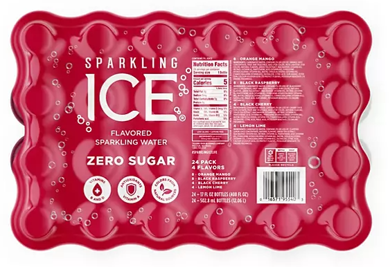 Sparkling Ice Fruit Frenzy Variety Pack (17 fl. oz., 24 pk.) - Eshop House LLC