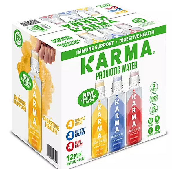 Karma Probiotic Water Variety Pack (18 oz., 12 pk.) - Eshop House LLC