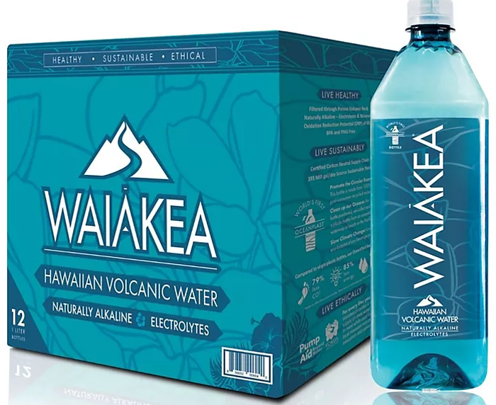 Waiakea Hawaiian Volcanic Water (1 L., 12 pk.) - Eshop House LLC
