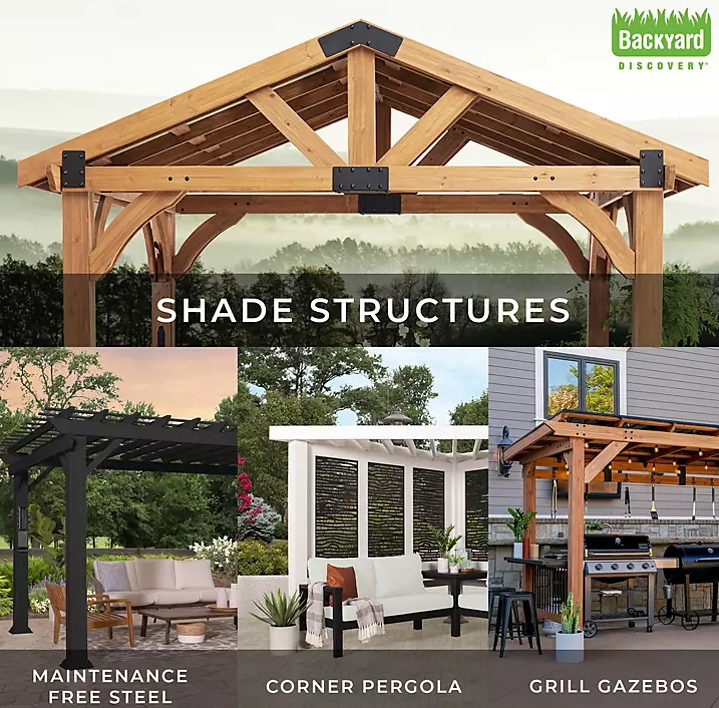 Backyard Discovery 14' x 12' Norwood Gazebo - Eshop House LLC