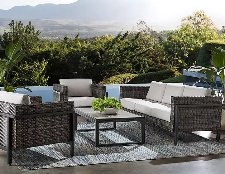 Member's Mark Aspen 4-Piece Deep Seating Set - Eshop House LLC