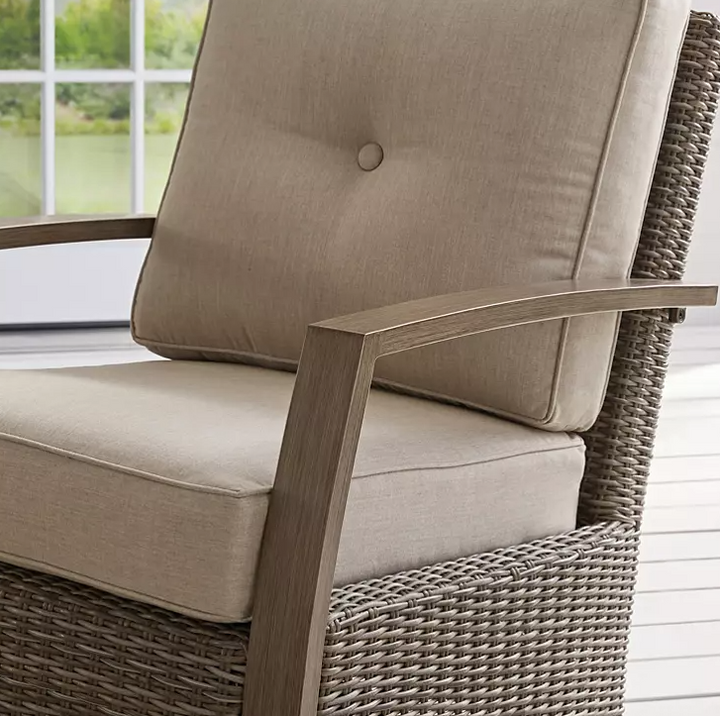 Member's Mark Heartland 4-Piece Deep Seating Set with Sunbrella Fabric - Eshop House LLC