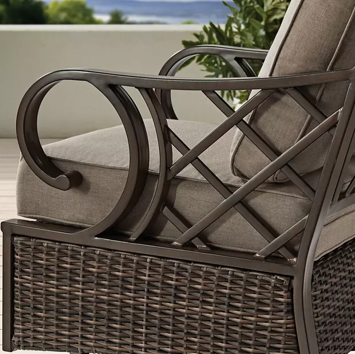 Member's Mark Napa 4-Piece Deep Seating Set with Sunbrella Fabrics - Eshop House LLC