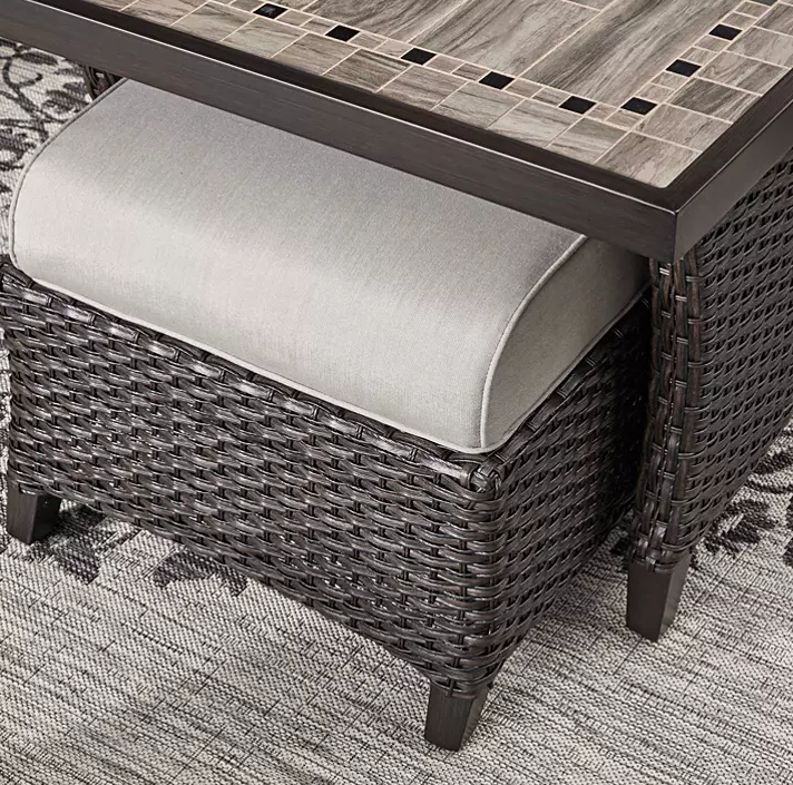 Member's Mark Heritage 6-Piece Deep Seating Patio Set with Sunbrella Fabric - Eshop House LLC