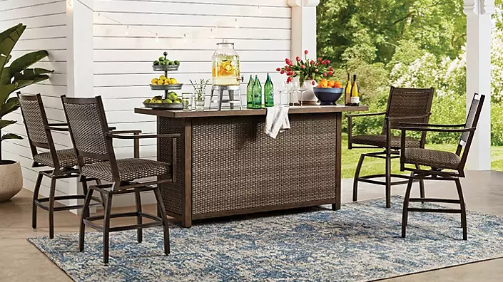 Member's Mark Powell 5-Piece Bar Dining Set - Eshop House LLC