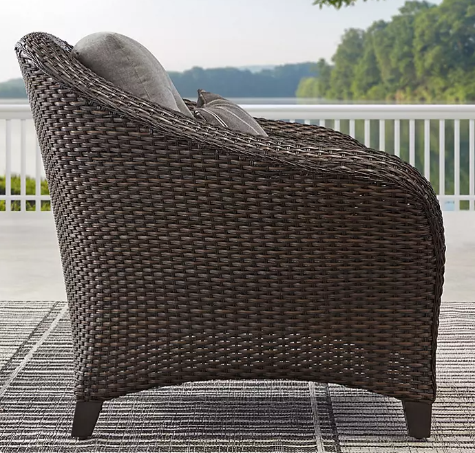 Member's Mark Toronto 6-Piece Patio Deep Seating Set with Sunbrella Fabric - Gray - Eshop House LLC