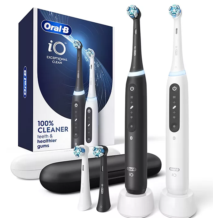 Oral-B iO Series 5 Rechargeable Toothbrush Dual Pack