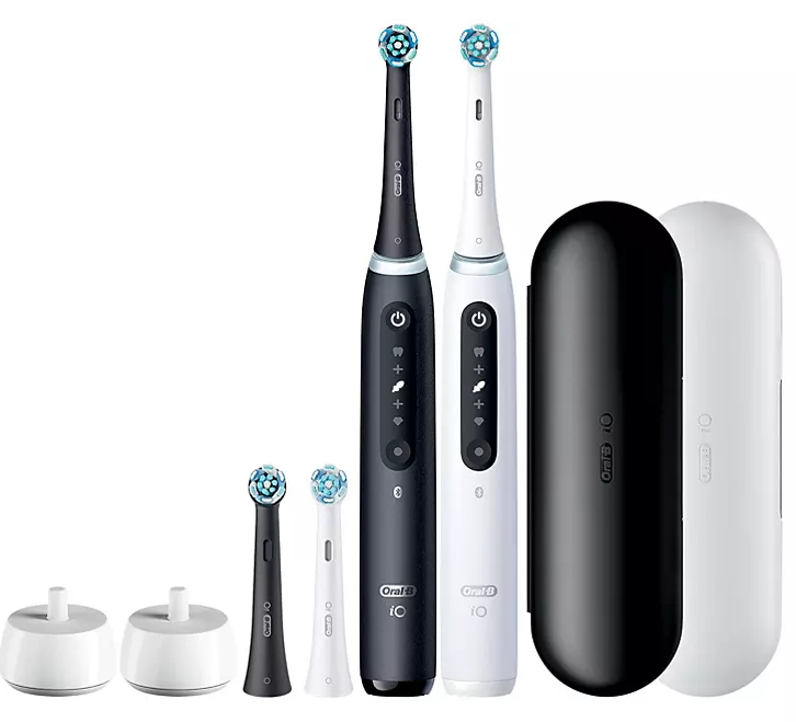 Oral-B iO Series 5 Rechargeable Toothbrush Dual Pack