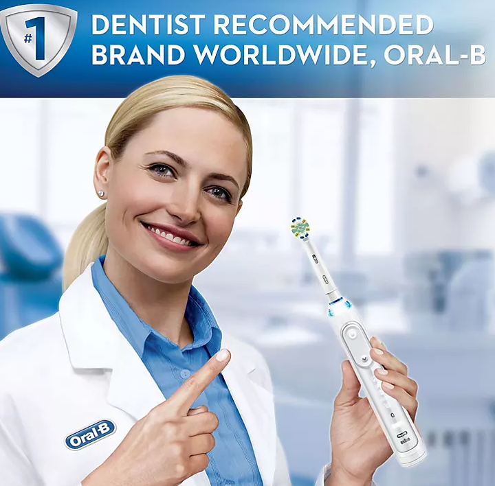 Oral-B Replacement Brush Heads, Floss Action (8 ct.)