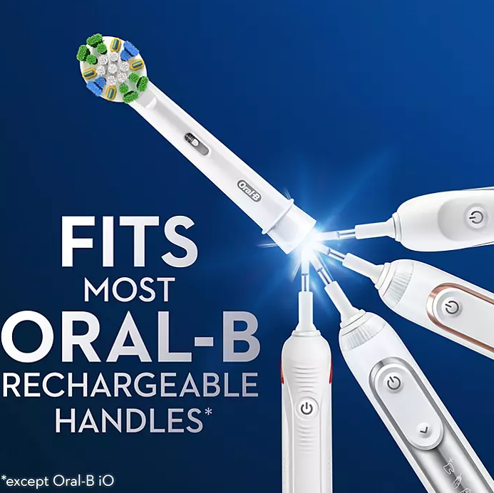 Oral-B Replacement Brush Heads, Floss Action (8 ct.)