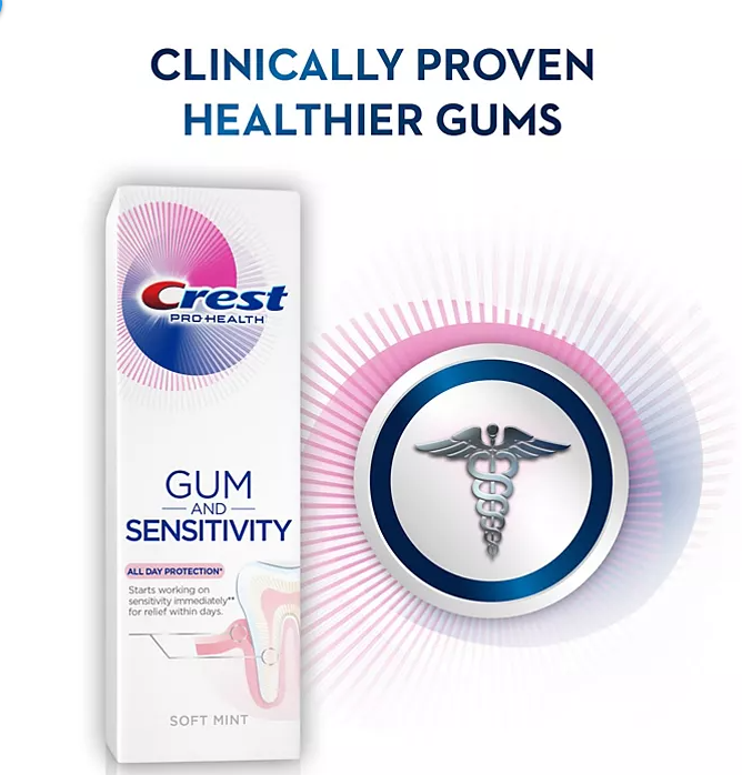 Crest Pro-Health Gum and Sensitivity, Sensitive Toothpaste (4.1 oz., 3 pk.)