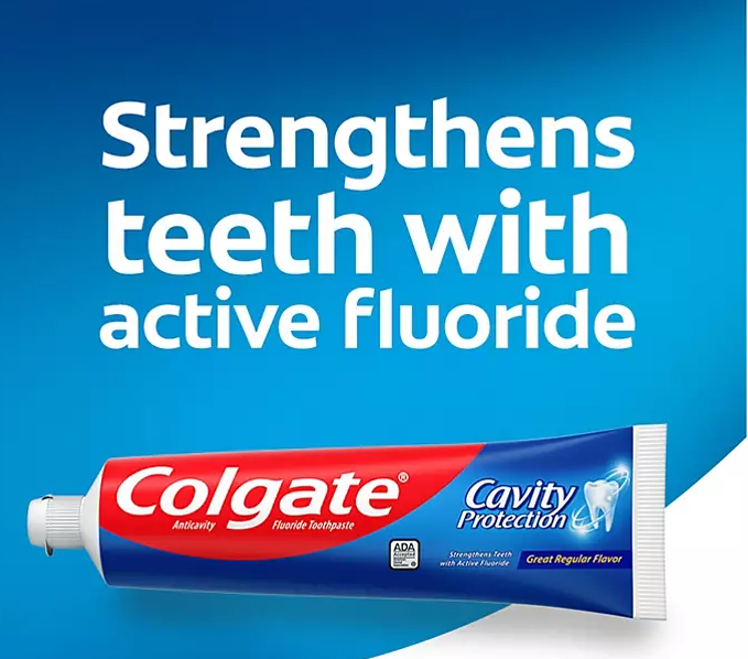 Colgate Cavity Protection Toothpaste with Fluoride, Regular Flavor (8 oz., 5 pk.)