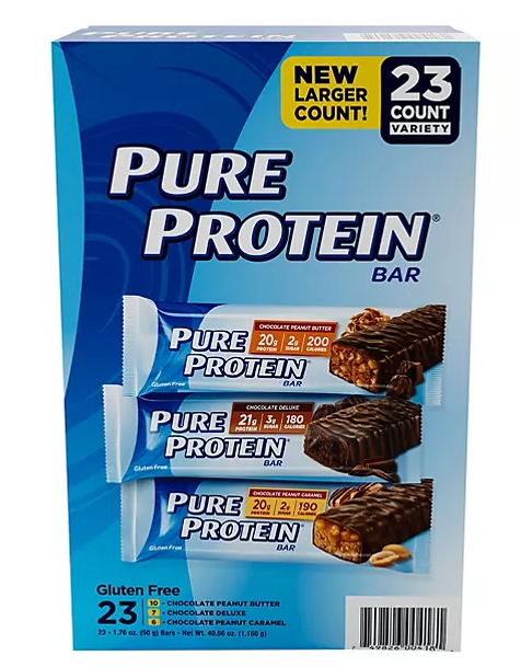 Pure Protein Bars Variety Pack (23 ct.)